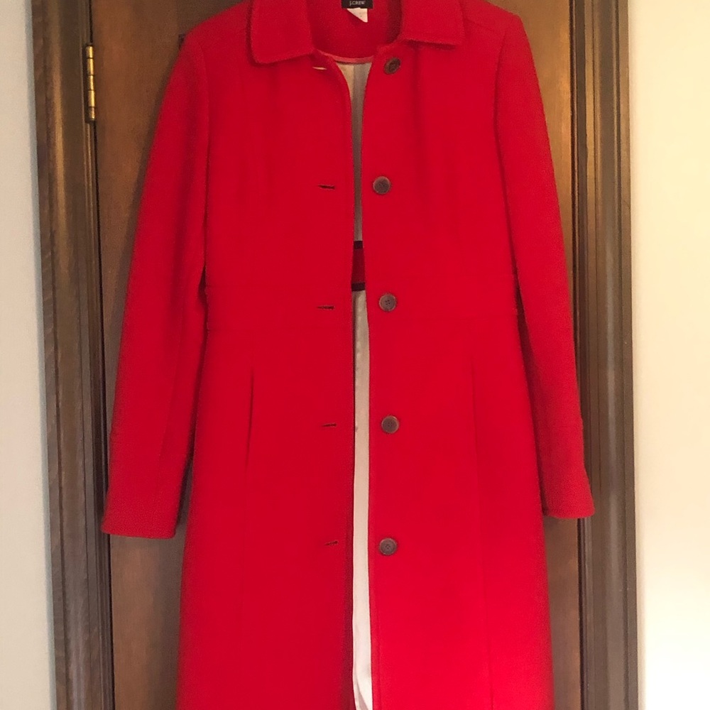 JCrew lady day coat wool